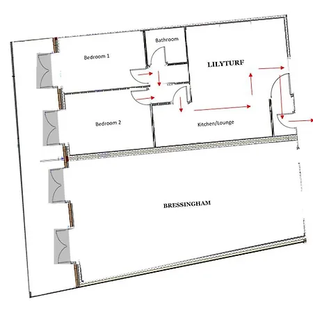 アパート Lilyturf - 2 Bedroom Luxury By Mint