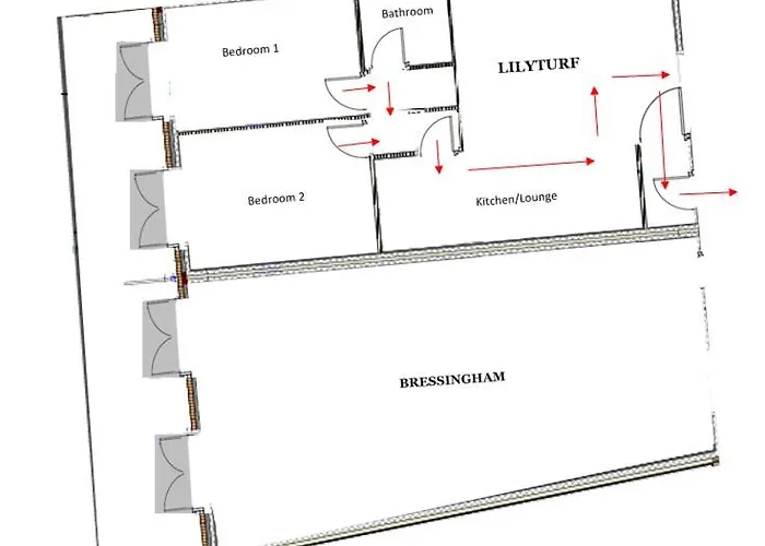 דירה Lilyturf - 2 Bedroom Luxury By Mint